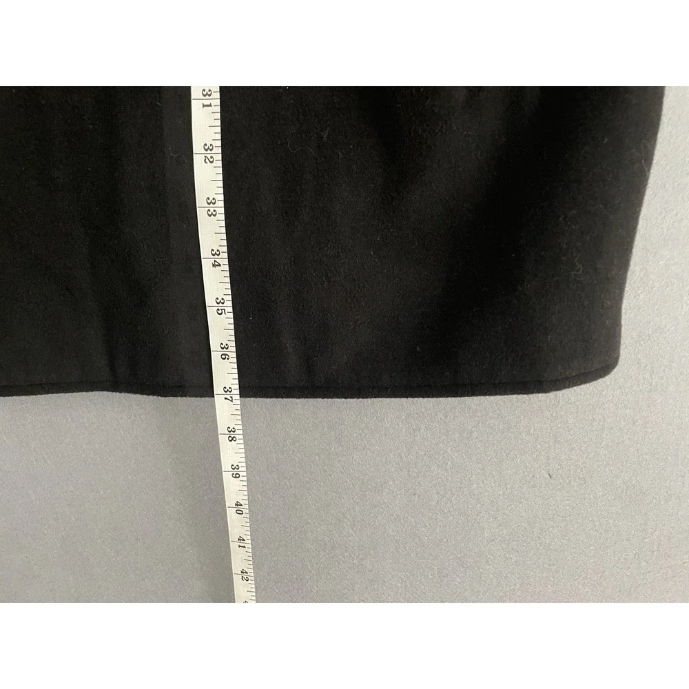 Oak Hill Men 3XLT Coat Black Wool Blend Full Zip‎ Button Classic Jacket 54L/56L